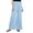 Sky Blue, variant on Palazzo Pants for Women Plus Size Women's High Waist Drawstring Wide Leg Casual Long Pants with Pockets Sky Blue XXL