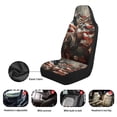 thumbnail image 6 of XYZCANDO Deer Car Seat Covers Front Seats Anti-Slip Camo Hunting Automobile Front Seat Covers Removable Automotive Accessories Easy Installation Suitable for Cars,SUV,Sedan, 6 of 7