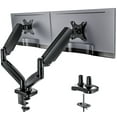 thumbnail image 1 of EDX Soporte para Monitor Dual Soporte de Escritorio con Resorte Ajustable para Pantallas de Computadora de 13 a 32 Pulgadas y Soporta hasta 17,6 Libras, 1 of 8