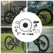Electric Bike Conversion Kit 48V 1000W 28 Inch 29 Inch 700C Rear Wheel Powerful Motor Electric Bicycle Motor Kit with Display Ebike Hub Motor Set (Rear Wheel)