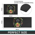 thumbnail image 5 of Black Kitchen Rug Set of 2 Non Slip Kitchen Mats for Floor Washable Farmhouse Runner Rug for Kitchen Decor--17*24 + 17*47 inches, 5 of 5