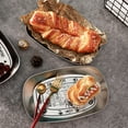 thumbnail image 3 of Camping Dinner Plate,Camping Tinplate Outdoor Dinner Tinplate Snack Tray Tinplate Food Serving Tray Optimized for Excellence, 3 of 8