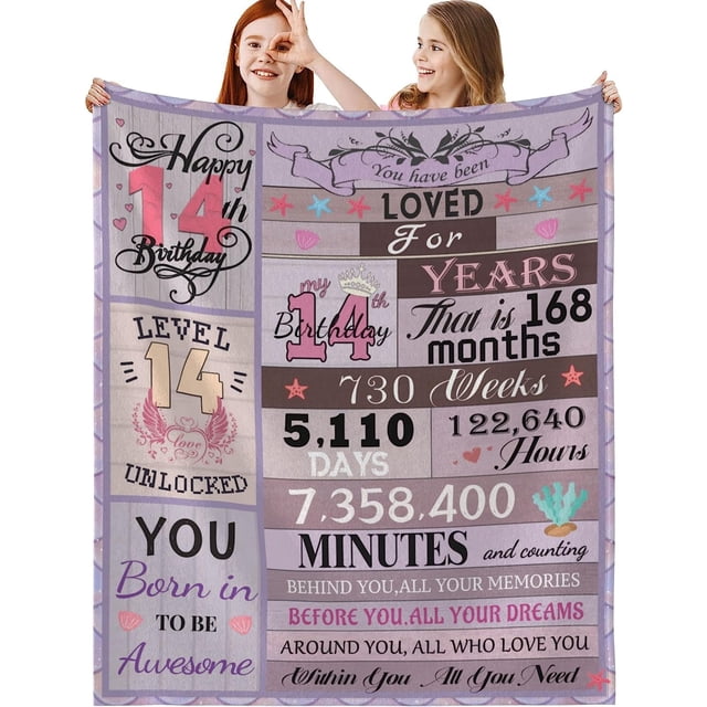 LHSHID Best Gifts for 18th Year Old Boys Blanket Flannel Soft and Comfortable Anti static Bed Sofa Blanket 50x60in