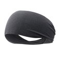 thumbnail image 1 of Tmvgtek Diadema Deportiva Para Hombres Y Mujeres, Banda Elástica Para El Cabello De Secado Rápido (Gris) Tmvgtek Deportes al aire libre, 1 of 6
