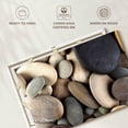 thumbnail image 6 of Elephant Stock Brown Pebbles Wall Art - Horizontal Canvas Wall Art - Bathroom Wall Decor - Wellness Canvas - Brown And Beige Decor By Photoinc Studio - 12" x 8", 6 of 8