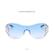 thumbnail image 2 of Gafas sin montura Estilo simple Gafas de gran tamaño Nueva marca de lujo para hombres Mujeres FLhrweasw Nuevo, 2 of 6