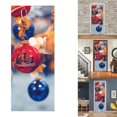 thumbnail image 2 of 2 unids/set bola de Navidad pegatinas para puerta de refrigerador pegatinas impermeables para Mural de pared, 2 of 5