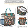 thumbnail image 5 of Pioneer Flower Floral Print Pattern Womens Lunch Box for Work,Insulated Large Lunch Bag for Tween and Teen,Loncheras Para Mujer,Leakproof Adult Lunch Bag for Work,Beach,Travel,Picnic,Camping, 5 of 7
