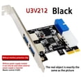 thumbnail image 5 of Ssu Desktop Usb 3.0 PCI-E Expansion Card Adapter with Front 20pin Interface 2 Port Usb3.0 Hub Supports 5Gbps, 5 of 8