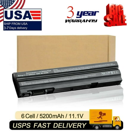 N3X1D Laptop Battery For DELL Latitude E5420 E5430 E5520 E5530 E6420 E6520 FAST