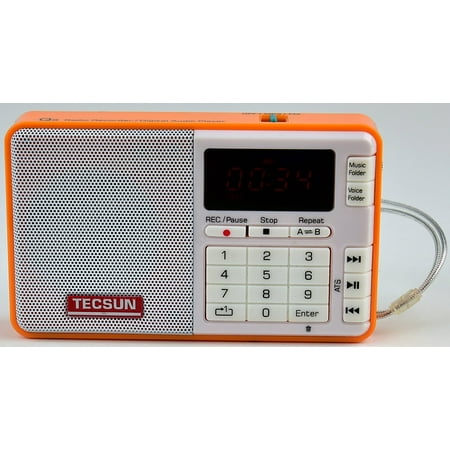 Tecsun Q3 High Sound Quality FM Radio with MP3 Player and Recorder - (Best Sound Quality Portable Cd Player)