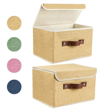3pc Set Storage Containers with Lids - Teal/Brown - Walmart.com