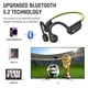 thumbnail image 4 of Generic Bone Conduction Headphones with Noise-Canceling MIC, Bluetooth Waterproof Sport Headphones, Open Ear Stereo Headphones up to 10H Playtime, Wireless Headset for Running and Workout (Red), 4 of 9
