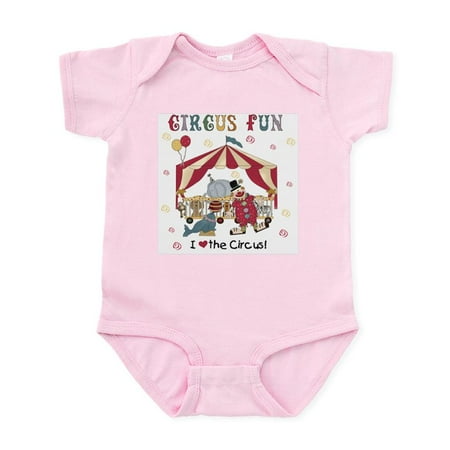 

CafePress - Circus Fun Infant Bodysuit - Baby Light Bodysuit Size Newborn - 24 Months