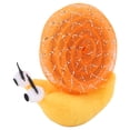 thumbnail image 1 of Juguete de peluche para gato, caracol de felpa, patrón de caracol, juguete de entrenamiento para gatos, construido para durar, 1 of 7