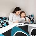 thumbnail image 5 of Homewish Animal Shark Full Size Comforter Sets 3-Piece for Teens Boys Girls,Ocean Wildlife Bedding Comforter Set,Kawaii Marine Sealife Lightweight Bedding Sets,Breathable Home Decor, 5 of 8