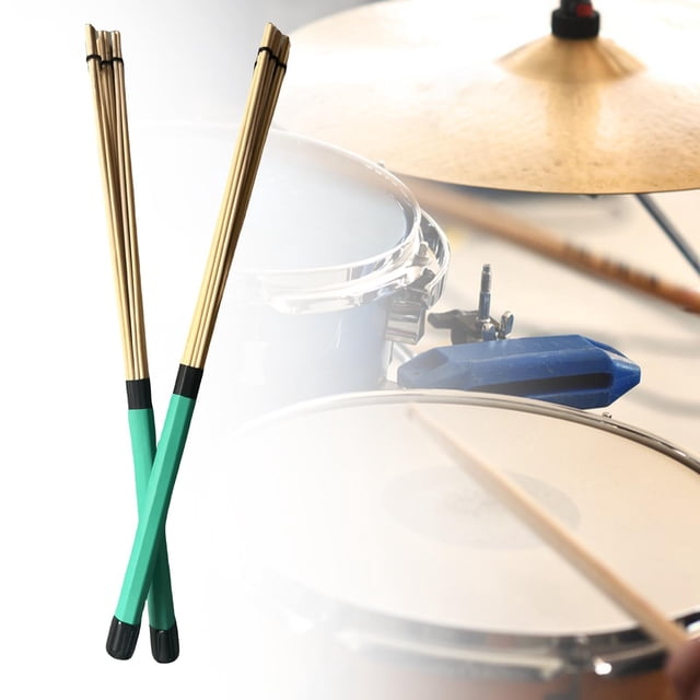 Baquetas de tambor CUTICAT 40,5 cm 2 uds Verde