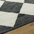 thumbnail image 5 of Livabliss x Vivir Antho Modern Geometric Area Rug, 6' x 9', Black, 5 of 5