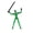 Green, variant on Christmas Magnetic T13 Action Figure 13 Joints Fully Articulated 3D Printed Robot Dummy Model for Stop Motion Animation Desktop Decor, Red
