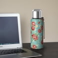 thumbnail image 5 of 20 Oz Pioneer Flower Coffee Tumbler Double Wall Insulated Stainless Steel Water Bottle | Metal Reusable Thermoses Flask with Cup Cap | Leak & Sweat Proof with Anti-Dust Lid, 5 of 7