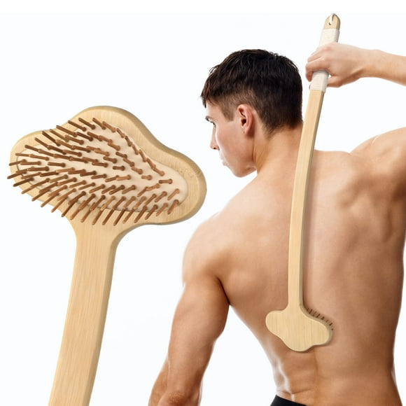 Rascador de espalda NURENDER de bambú extendido de gran tamaño, 56 cm