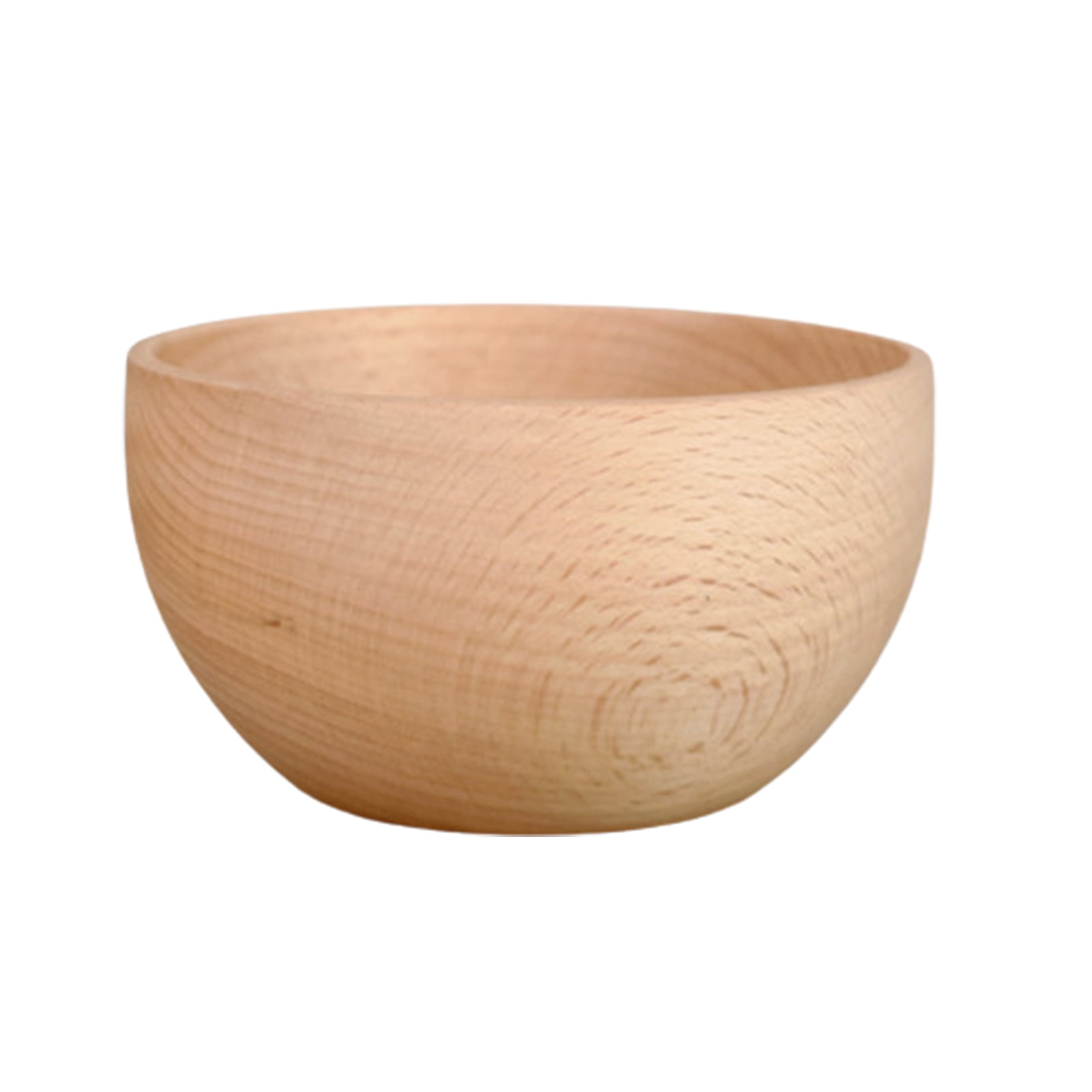 Grandest Birch Portable Salad Bowl Wearresistant Wood Multifunctional