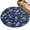 Dark Blue, variant on Round Rugs 5Ft, Cute Black Space Round Area Rug Washable Indoor Throw Carpet, Star Cartoon Spaceship Planet Soft Non Slip Circle Rug for Cabinet Bathroom Home Decor Aesthetic