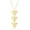 Gold-03, variant on Long Disc Pendant Necklace for Women 18K Gold Plated Sweater Chain Fashion Jewelry