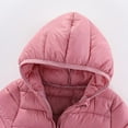 thumbnail image 4 of AherBiu Teen Girls Clothes Unisex Puffer Jackets Lightweight Winter Coats Boys Zip up Hooded Outwear, 4 of 7