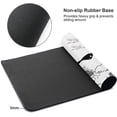 thumbnail image 2 of Japanese Red and Black Wave Mouse Pad 35.4 X 15.7 Inch Extended Large Cool Mouse Mat Non-Slip Rubber Base Long Art Mousepad with Stitched Edges Waterproof Desk Pad for Gaming&Home Office,XL, 2 of 5