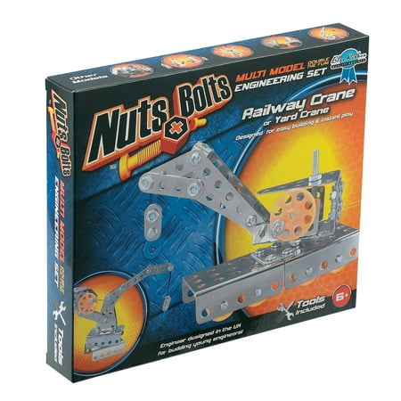 Nuts And Bolts Railway Crane Construction Set