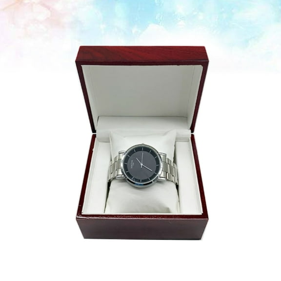 UNOMOR Single Watch Display for Bracelet Boxes in Coffee 1Set