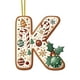 thumbnail image 1 of Lekihaqq Christmas Tree Decorations 26 Letters Acrylic Pendant Hanging Ornaments DIY Crafts for Home Holiday Xmas Decor, 1 of 5