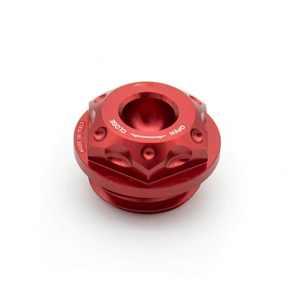 Motorcycles Engine Oil Filler Cap for YZF R6 99-14, R6S 06-09, R1 98-14, R3 15-18, FZ6R 09-14, FZ1 01-09, FJR1300 03-09, FZ6 04-09, YFM600 98-01, XVS650 XVS1100 99-09 Red