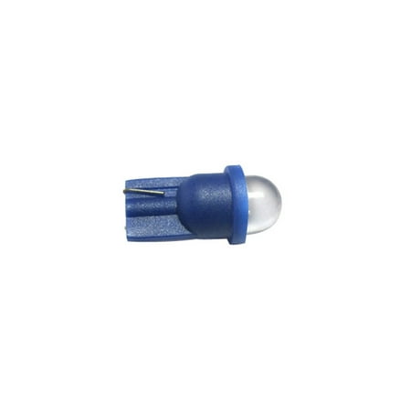 

Pinball replacement bulb LED 6.3 volt AC 555 clear wedge base T10 Cool Blue Short