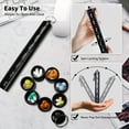 thumbnail image 3 of HOMEYA Metal Travel Pill Organizer,Portable Waterproof Large Aluminum Alloy Weekly Pill Box,BPA Free 7 Day Medicine Organizer for Vitamin,Fish Oil, Black, 3 of 8