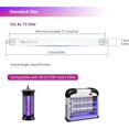 thumbnail image 3 of FSL T5 F6W BL Replacement Bulb for Fly Killer Lamp, 22.6cm UV Tube for 12W Mosquito Killer/Insect Killer(2pcs), 3 of 4