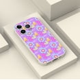 thumbnail image 4 of Destaca entre la multitud: funda para teléfono plateada mate de doble capa con diseño gráfico único para iPhone 15 Pro Max 14 13 12 Pro 11, 4 of 4