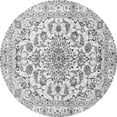 thumbnail image 1 of Ahgly Company Indoor Round Persian Gray Traditional Area Rugs, 3' Round, 1 of 1