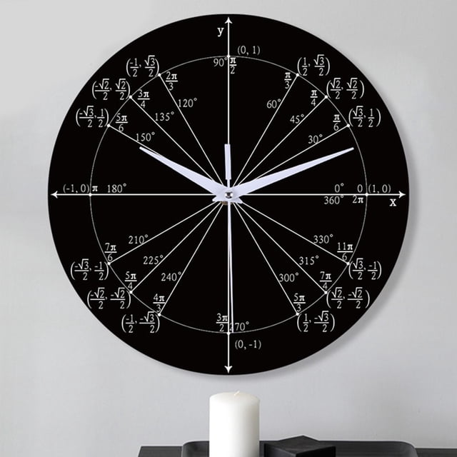 Reloj de Pared Moderno Digital Colco Reloj de Pared de Matemáticas