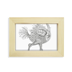 thumbnail image 1 of Pintura de aves corriendo Unbranded Escritorio de madera 5x7 pulgadas marco de foto, 1 of 4