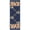 Blue, variant on Slip-Resistant, Non-Adhesive, Durable, Stain-Resistant, Washable 8.5x26 in. Stair Treads to Enhance Safety, Protect Stairs, and Reduce Noise. Blue French Fleur De Lis Design, Set of 13