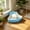 Blue, variant on zhonghuaying Triangular Corner Small Animal Waste Pan, Split Layer Grid Design Pet Waste Tray, Side Hook Fixed Potty Station for Rabbit Hamster Tiny Small Companion Animals Blue
