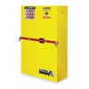 Justrite Flammable Safety Cabinet,45 Gal.,Yellow SC29884Y