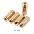 thumbnail image 1 of Spptty 100pcs Brass M3 Hex Column Female Support Threaded Standoff for PCB Board Motherboard , PCB Standoff, Motherboard Standoff, 1 of 1