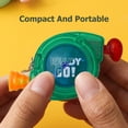 thumbnail image 2 of Máquina De Juego De Ritmo Llavero Montessori suave de juguete de memoria electrónica para regalo de niños (verde militar), 2 of 6