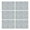 Blue Christmas Snowflake, variant on Blue Christmas Candy Cane Pattern Summer Placemats Table Placemats Set Of 4-Linen Kitchen Washable Placemats Table Mats 11.8"x17.7" Non-Slip Heat Resistant