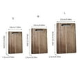 thumbnail image 4 of Sinyiin Acacias Wood Chopping Board Double Surfaces Natural Wooden Kitchen Essential, 4 of 13