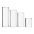 thumbnail image 1 of Guitar Slide Ring Professional Guitar Slide Bar Finger Cover Glass 4Pcs 2.5In, 1 of 7