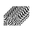 thumbnail image 4 of MKHERT Zebra Skin Placemats Table Mats for Dining Room Kitchen Table Decoration 12x18 inch,Set of 6, 4 of 4